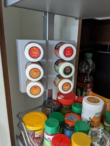 Spice holder for the apothecary cabinet