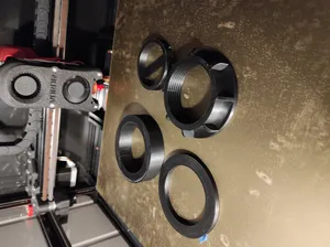 Raymarine transducer nut and shims