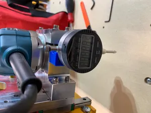 Dial Indicator Bracket for CNC Router Spindle Clamp