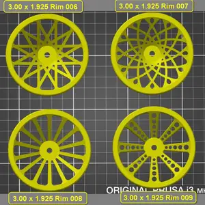 Traxxas 3.00 x 1.925 Rims for Rustler 2x4 and 4x4 Trucks