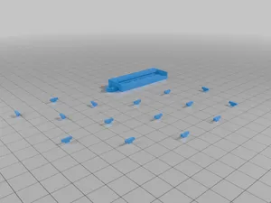 Mini Piano/Keyboard Keychain