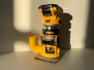 dust and sawdust extraction module for DeWalt milling machine DCW600 DCW604