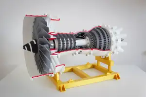 Stand for Catiav5ftw's Jet Engine Model