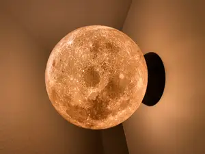 Moon Lamp Stand Bayonet Podest E14 customizable