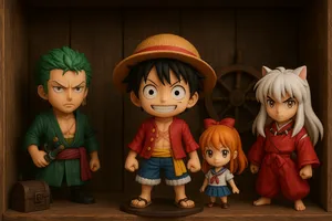 Chibi Luffy 3D – Figura Ultra Detallada con Base Plana | One Piece Fanart STL