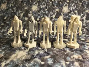 Snowmnoid Retro Action Figure 5 Points of Articulation 3.75 in 1:18 Scale FPAP