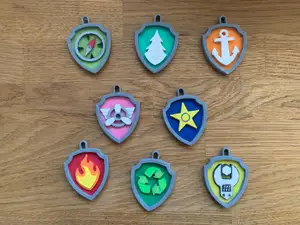 Paw Patrol Pup Tags