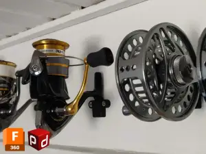 Fishing Reel wall mount