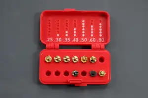 Nozzle box (print-in-place with labels)