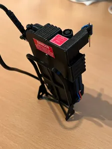 Mini Ghostbusters Proton Pack (remixed) 1:6 with holes for tubes and for led lights