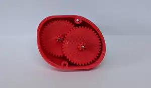 Small DC motor gearbox 186:1