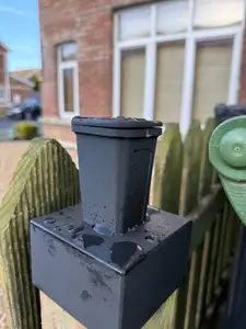 The Curb Wheelie Bin 3x3 Fence Post Topper!