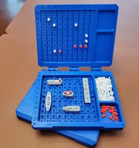 Battleship Game with Storage Case: English & Cyrillic