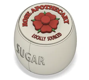Rose Apothecary (Schitt's Creek) Tea and Sugar Set