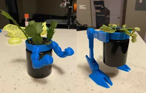 Planter lids for dispensary jars.