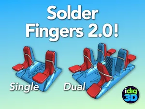 Solder Fingers 2.0 - soldering aid / helping hand