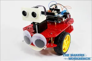 Ping Sensor Servo Mount for 4-pin Ultra Sonic Sensor from SainSmart.