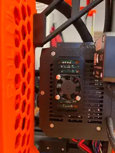 Raspberry Pi Zero 2 W fan cover for Einsy Rambo