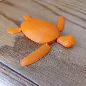 Articulated Baby Sea Turtle