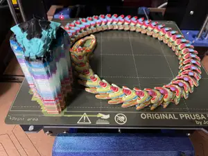 Print in Place Articulated Kobra Cobra (AnyCubic)