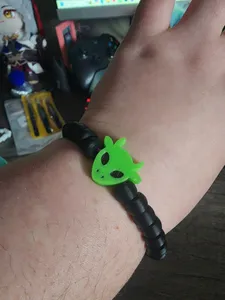 Cow Alien Kansi Bead (For the Force Fields Festival)
