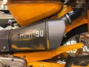 CT90 K2 and Later Rear Air Filter Housing