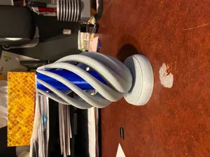 Nocturnal_Mystra Vase with weighted base-plus center insert for flowers.