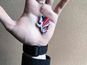 Ichigo Hollow Mask Keychain – Bleach Anime