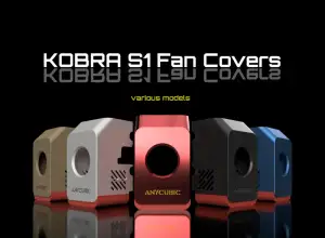 Anycubic Kobra S1 Hotend Cover + Fan Duct WIP UPDATE