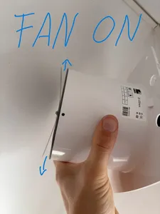 Ø125 Ventilation one way air valve