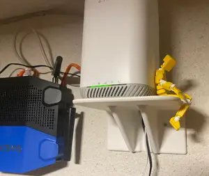 Shelf for mobile router, homepod, alexa, etc.