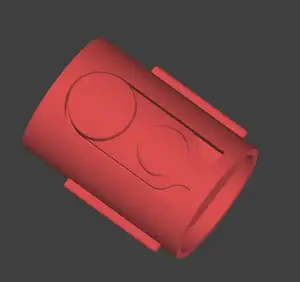 Dyson V8/V12 vacuum cleaner adapter template