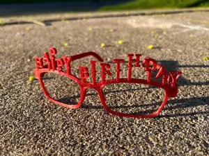 Happy Birthday Glasses