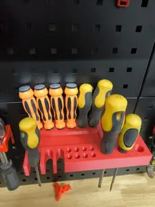 Square Hole Pegboard Organisers - Workshop