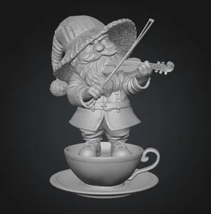 Teacup Violinist