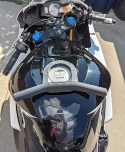 Tank Mounted Motorcycle Pillion Grip, Passenger Grab Bar