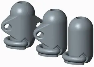 Ice Lock+++ (2-/3-/4-way) with built-In D-ring