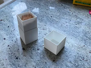 Simple Toothpick Box