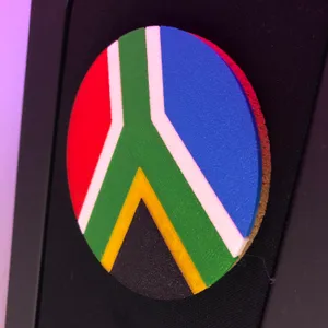 South Africa - Flag Beer Coaster