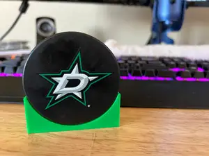 Hockey Puck Stand Display