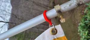 Flagpole ring