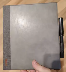 Lamy al-star emr stylus clip for the Boox Note Air 2 with Folio case