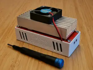 Protective housing for 1800W boost DC-DC converter