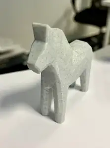 Dala Horse Low Poly