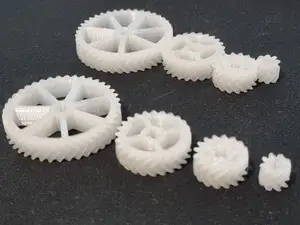Lego Technic compatible double helical gears