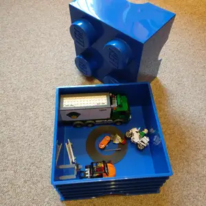 Cover ring for Lego box