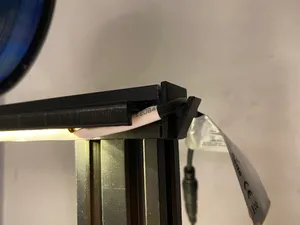 Frame Cap for V-Slot Frames (Ender 3 v2) with hook