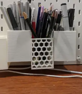 Ikea Skadis Peg Board Honey Comb Box