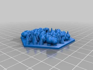 Forest Tile for Memoir '44 Board Game
