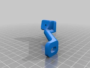 Z-axis Lower Motor Mount Support with Integral Z-axis Endstop